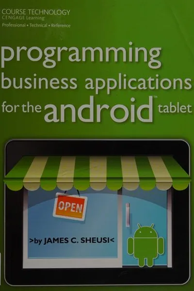 Cover of Programming business applications for the Android® tablet