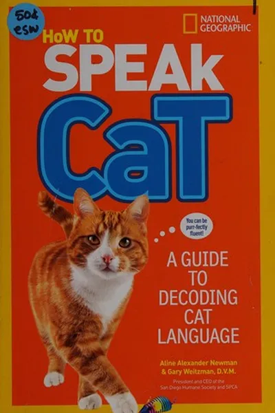 Capa de How to speak cat