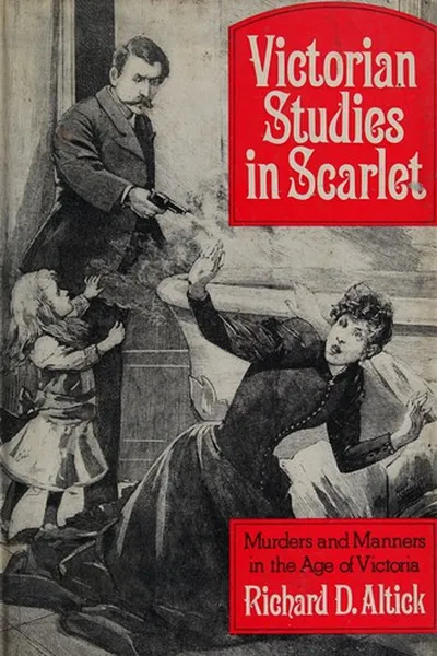 Capa de Victorian studies in scarlet