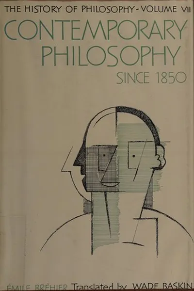 Capa de Contemporary philosophy since 1850