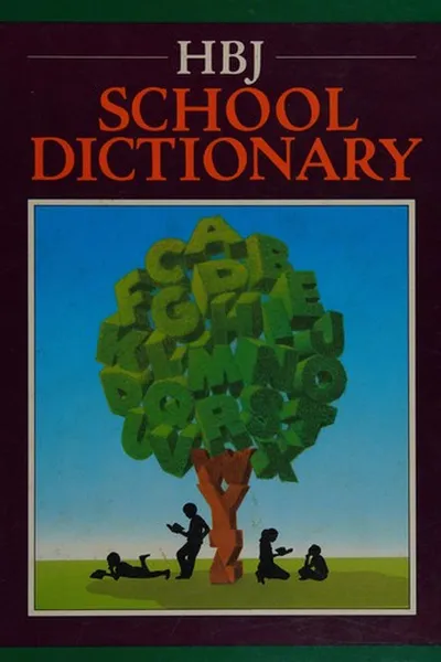 Capa de HBJ school dictionary