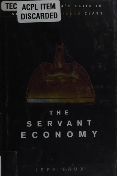 Capa de The servant economy