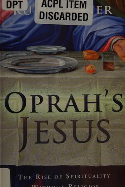 Capa de Oprah's Jesus