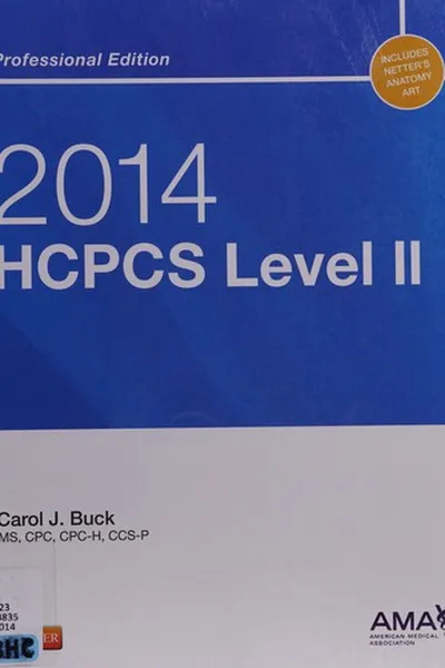 Capa de 2014 HCPCS level II