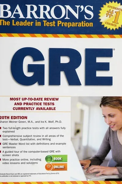 Capa de Barron's GRE