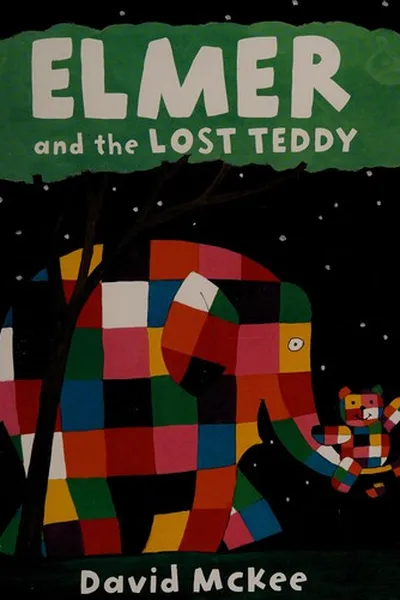 Capa de Elmer and the lost teddy