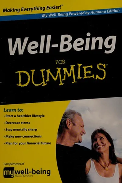 Capa de Well-being for dummies