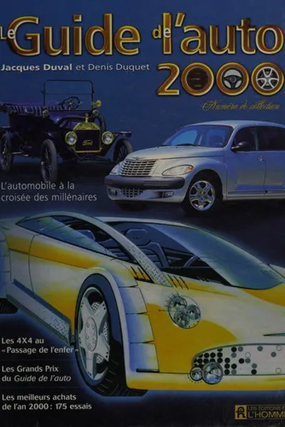 Capa de Le guide de l'auto 2000
