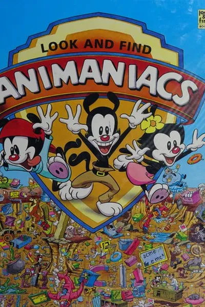 Capa de Look and find Animaniacs