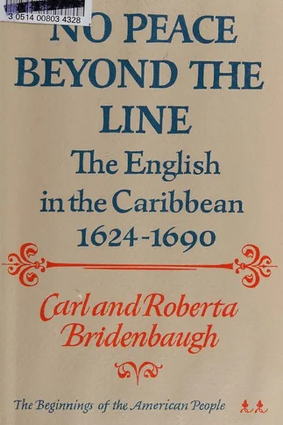 Capa de No peace beyond the line