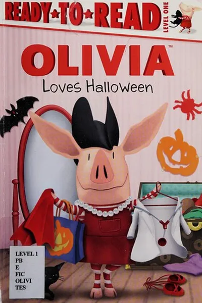 Capa de Olivia loves Halloween