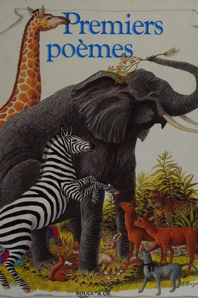 Capa de Premiers poèmes