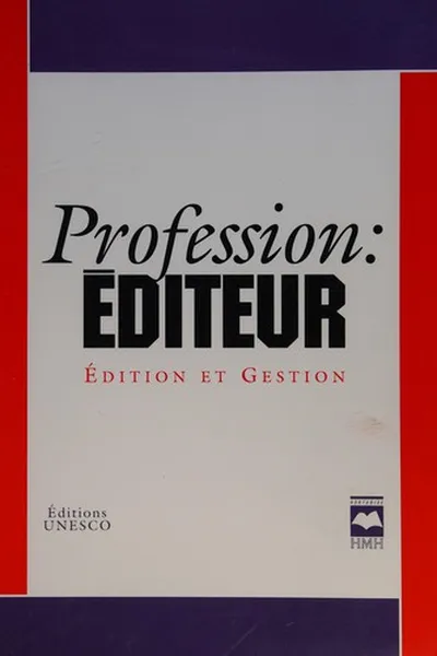 Capa de Profession--éditeur