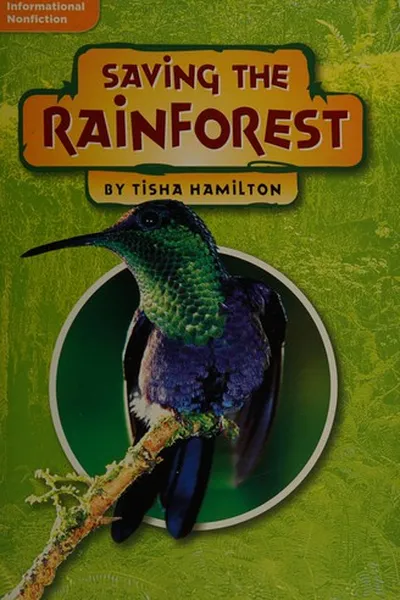 Capa de Saving the rainforest