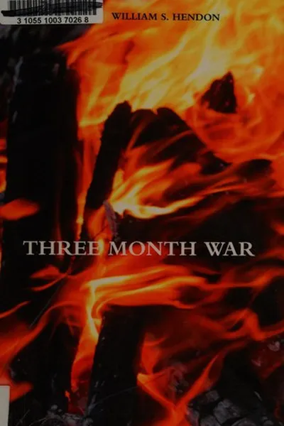 Capa de Three month war