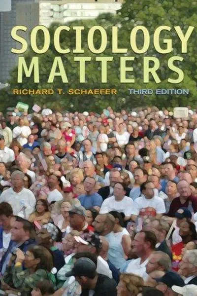 Capa de Sociology Matters