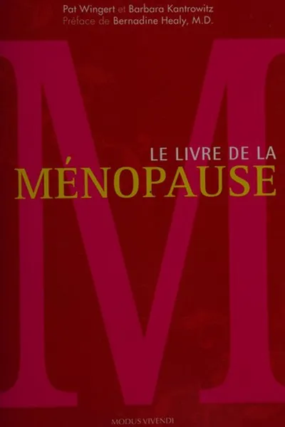 Capa de Le livre de la ménopause