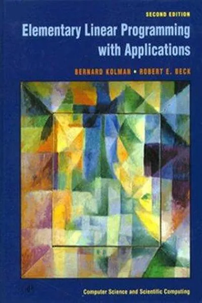 Capa de Elementary linear programming with applications