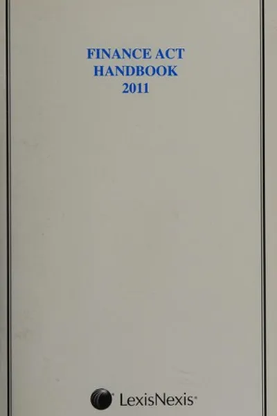 Capa de The Finance Act 2011