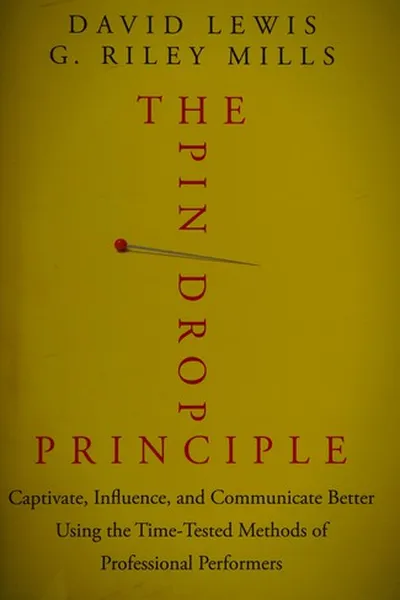 Capa de The pin drop principle