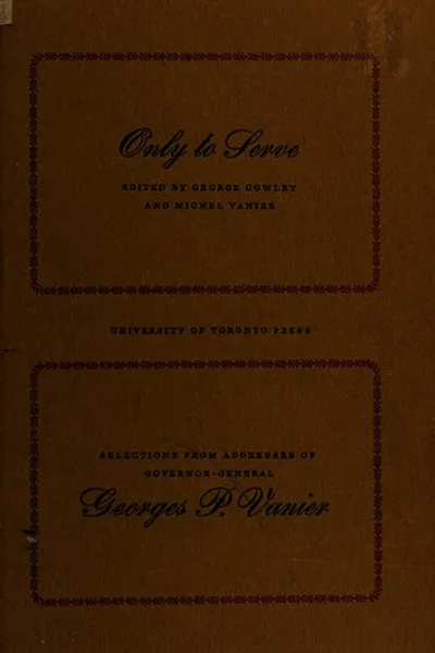 Capa de Only to serve