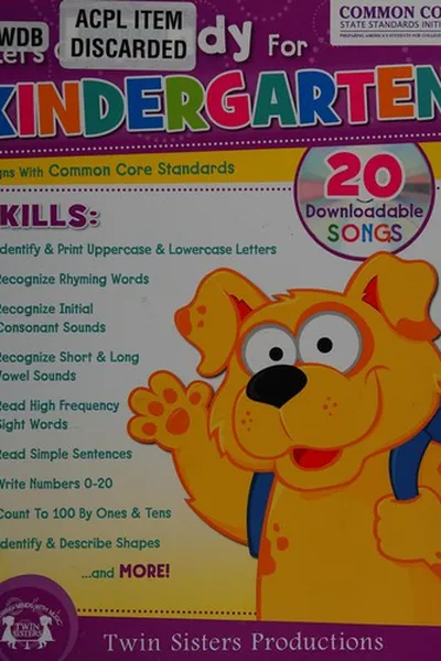 Capa de Let's get ready for Kindergarten
