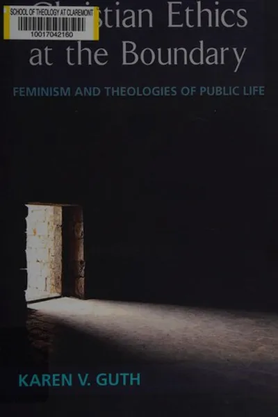 Capa de Christian ethics at the boundary