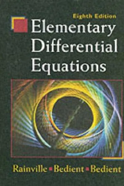 Cover of Elementary differential equations