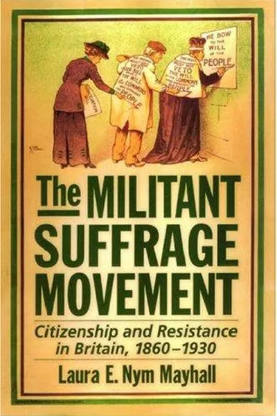 Capa de The militant suffrage movement