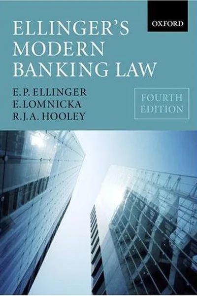 Capa de Ellinger's Modern banking law