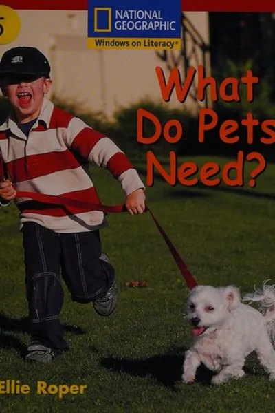Cover of What do pets need?
