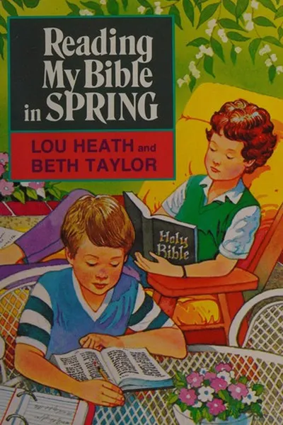 Capa de Reading my Bible in spring