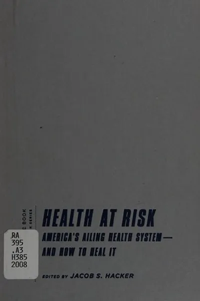 Capa de Health at risk