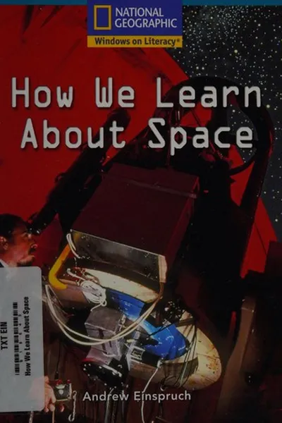 Capa de How we learn about space