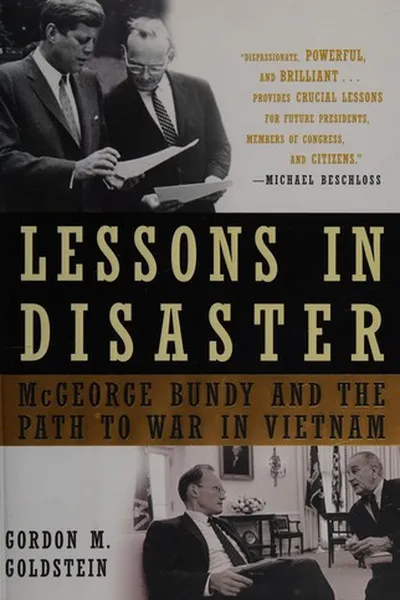 Capa de Lessons in disaster