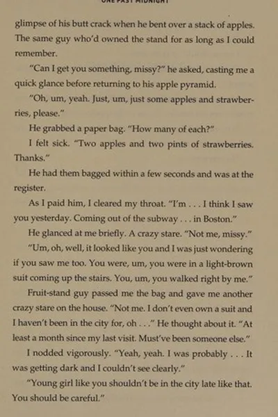 Capa de One Past Midnight