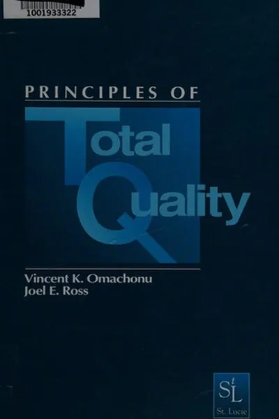 Capa de Principles of total quality