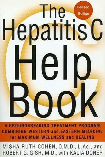 Capa de The hepatitis C help book
