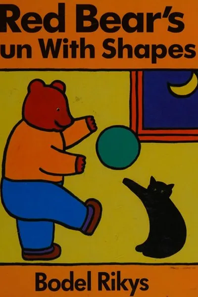 Capa de Red Bear's fun with shapes