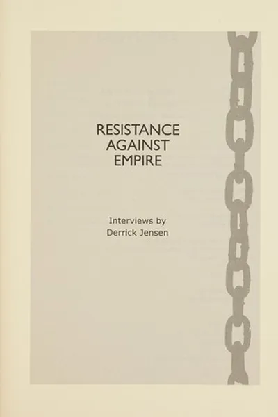 Capa de Resistance against empire