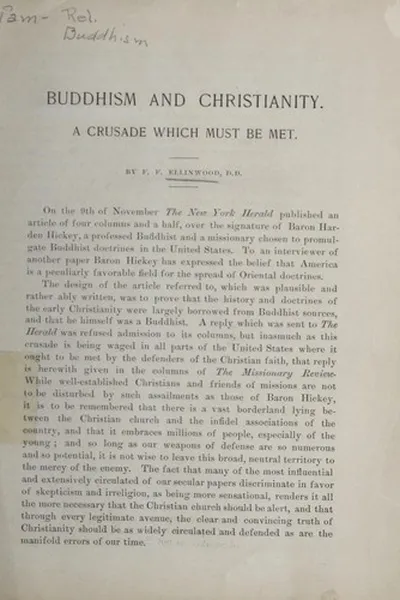 Capa de Buddhism and Christianity