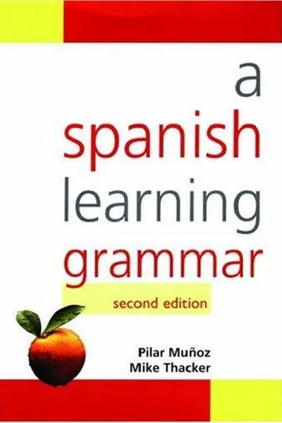Capa de A Spanish learning grammar
