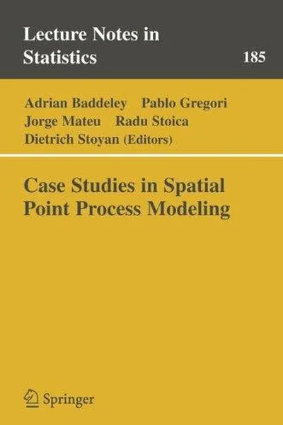 Capa de Case studies in spatial point process modeling