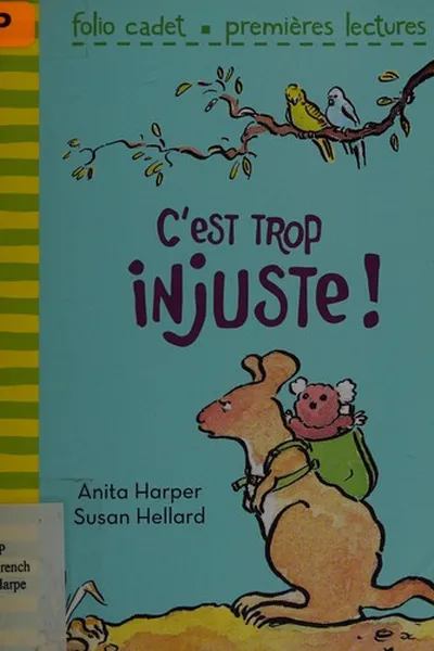 Capa de C'est trop injuste!