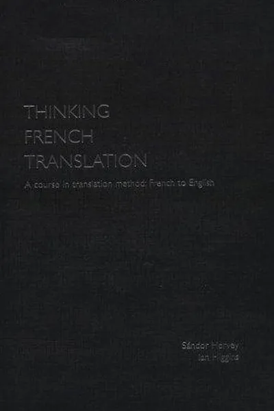 Capa de Thinking French translation