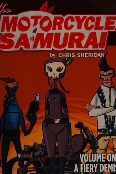 Capa de The motorcycle samurai