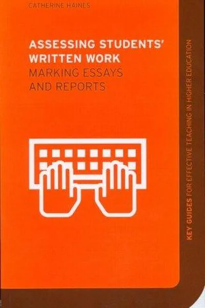 Capa de Assessing students' written work