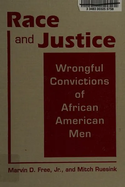 Capa de Race and justice