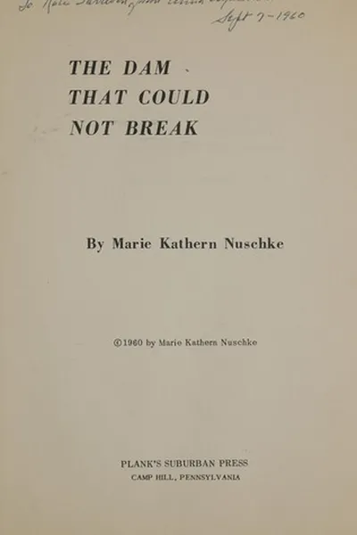 Capa de The dam that could not break