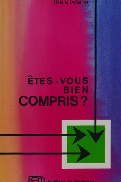 Capa de Êtes-vous bien compris?